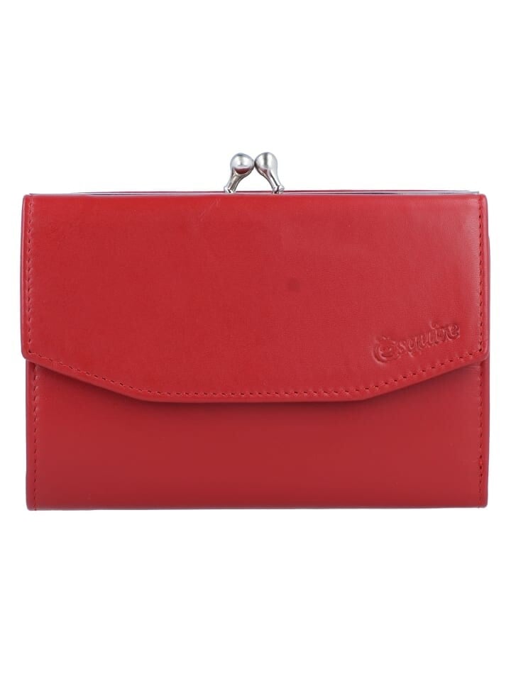 

Кошелек Esquire New Silk Leder 13 cm, красный