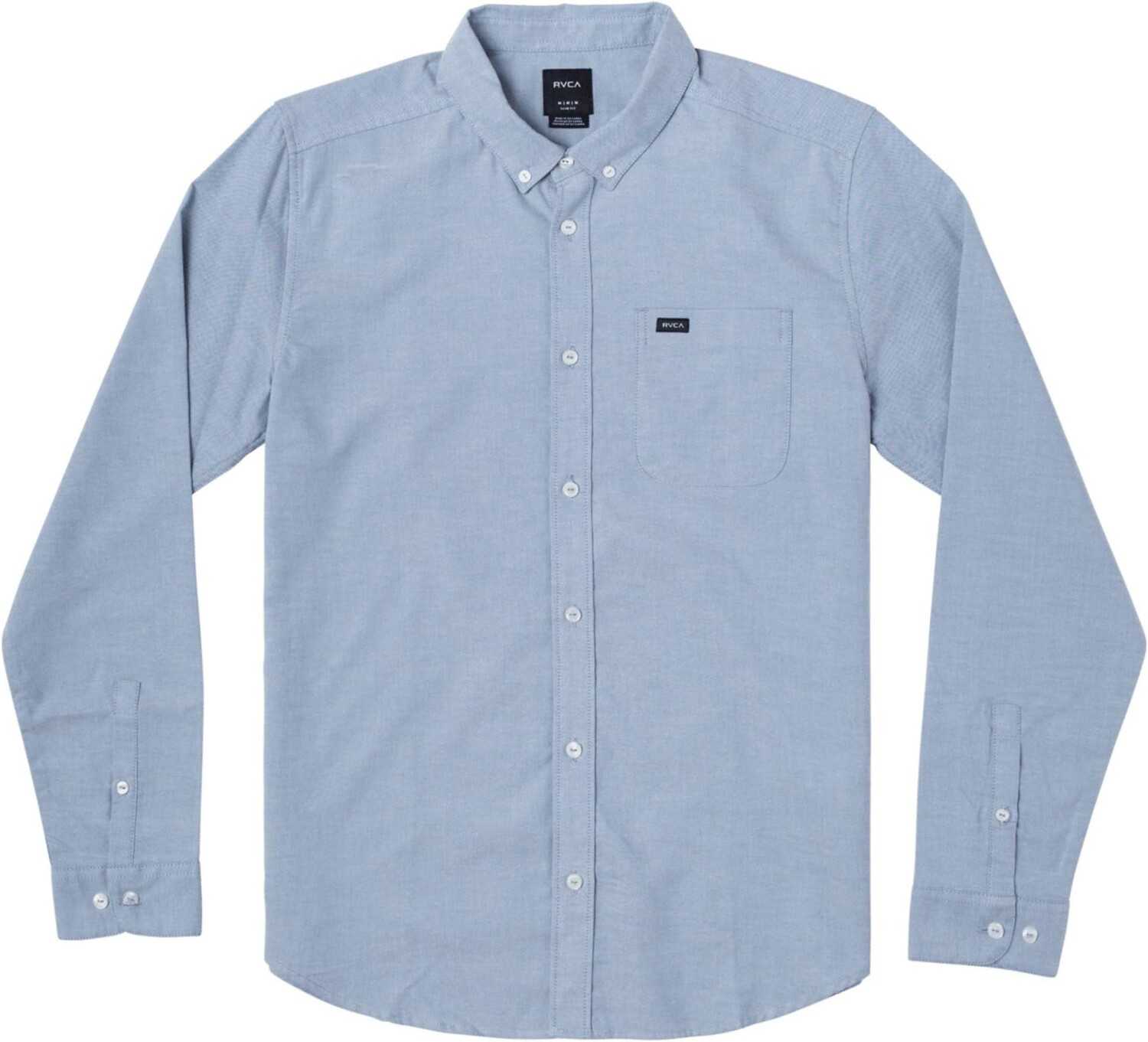 

Рубашка That'll Do Stretch Long Sleeve RVCA, цвет Oxford Blue