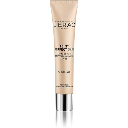 Lierac Teint Perfect Skin Perfecting Осветляющая тональная основа SPF20 30 мл 02 Нюдовый бежевый