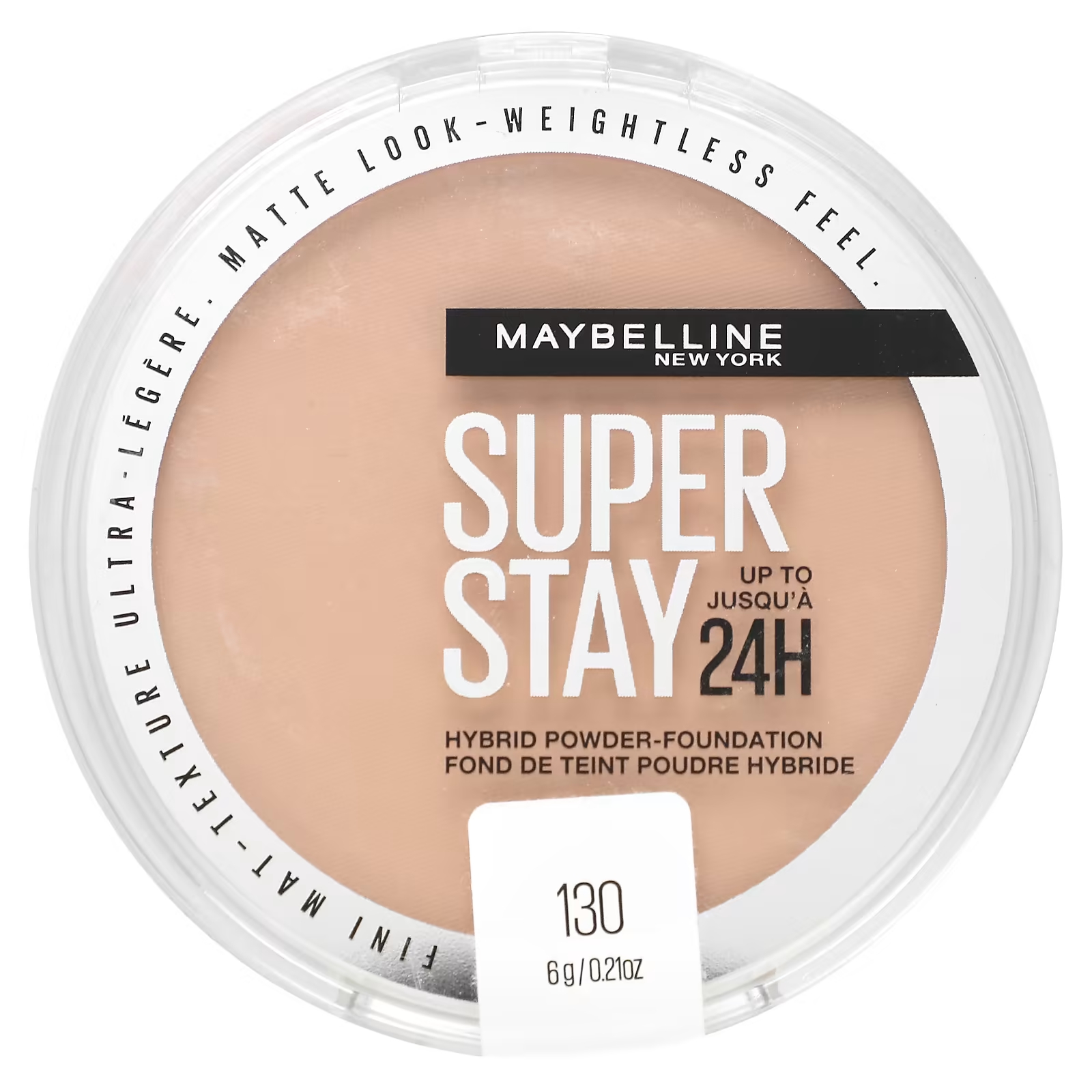 Пудра для лица Maybelline Super Stay Hybrid 130
