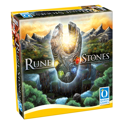 Настольная игра Rune Stones Queen Games viking rune stones witch resin mold kit with engraved elder futhark alphabet u4lf