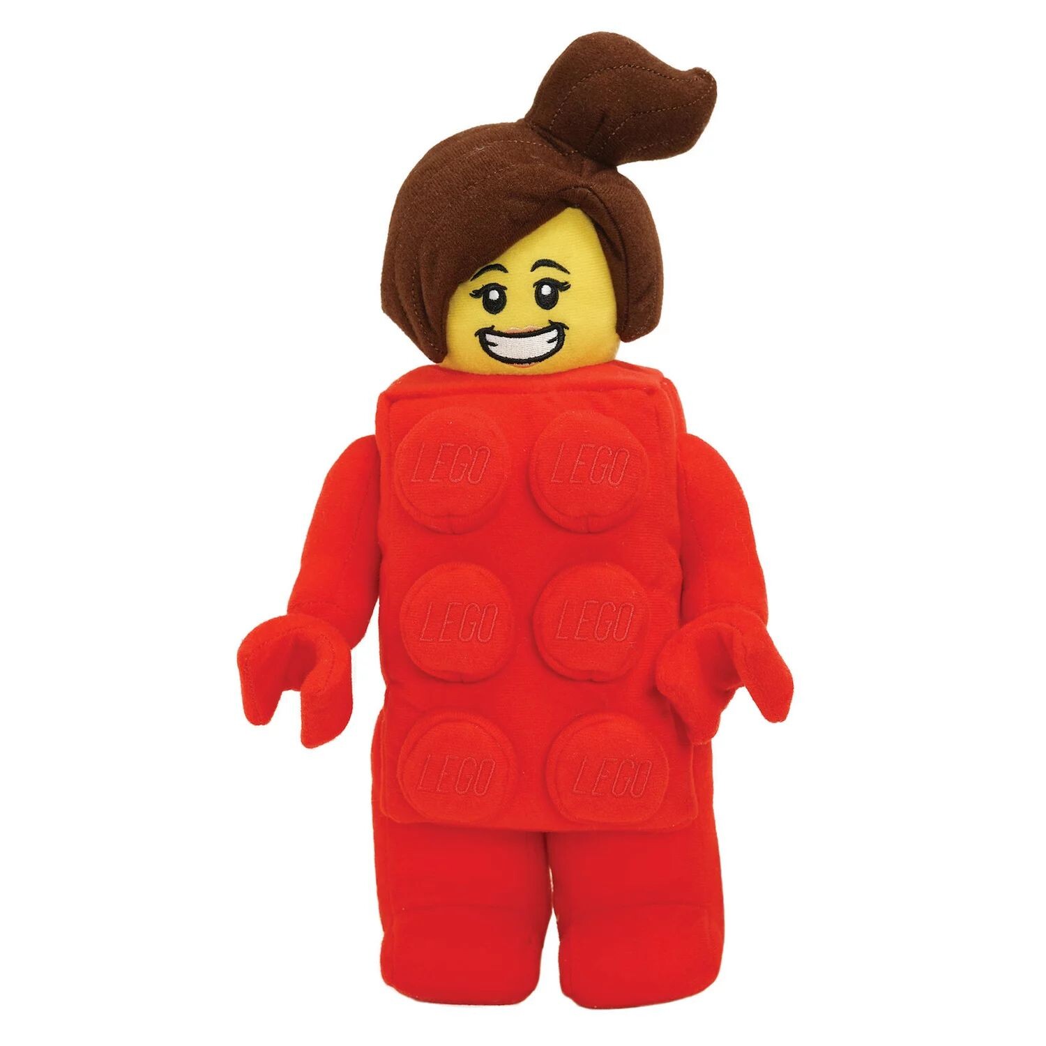 

Игрушечная минифигурка LEGO Manhattan в кирпичном костюме для девочки 13 дюймов, плюшевый персонаж Manhattan Toy