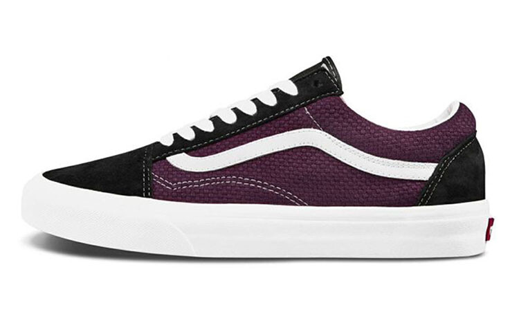 

Туфли для скейтбординга унисекс Vans Old Skool Черный/Порт-Рояль