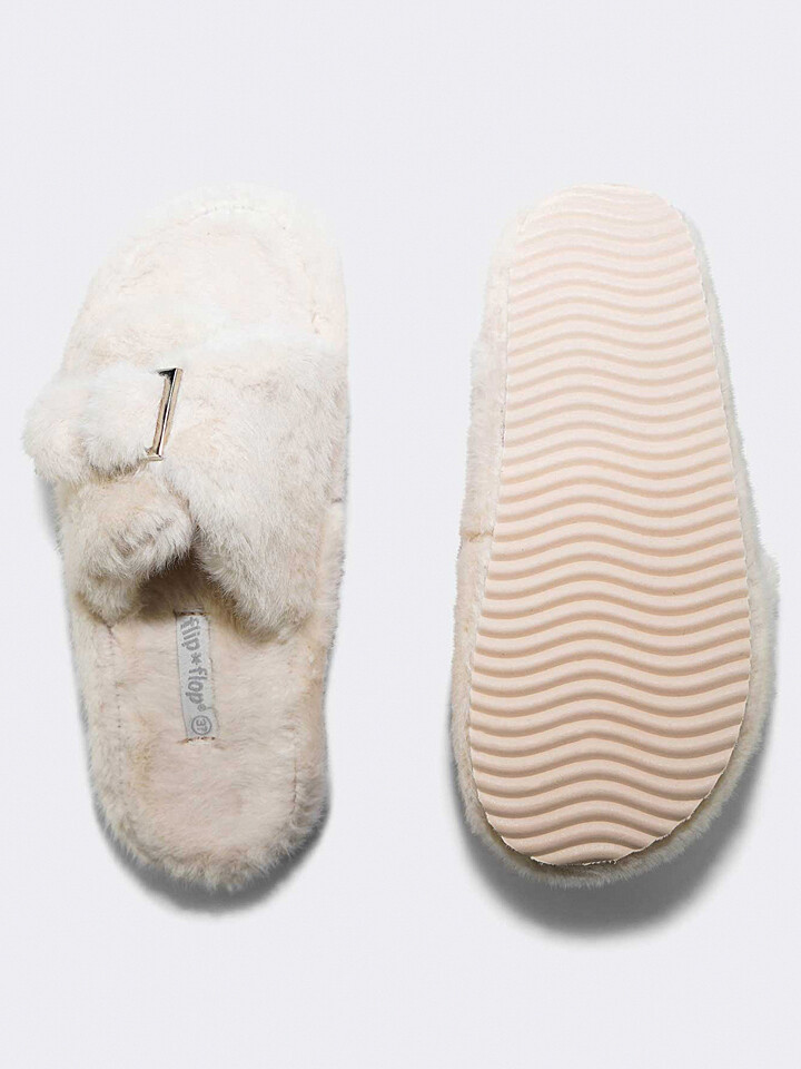 

Сабо Flip Flop Hausschuhe, белый
