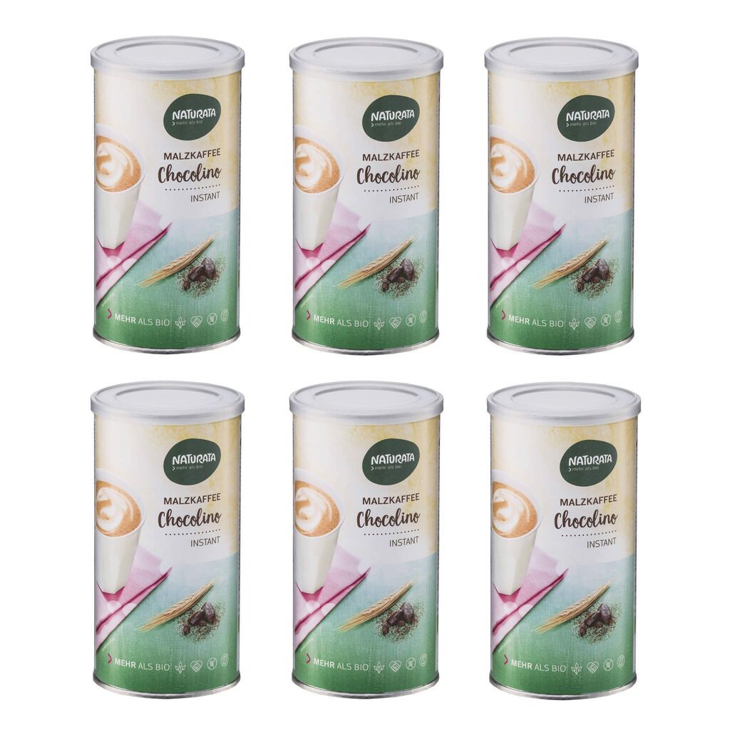 

Солодовый кофе Chocolino, растворимый, 6 х 175 г Naturata