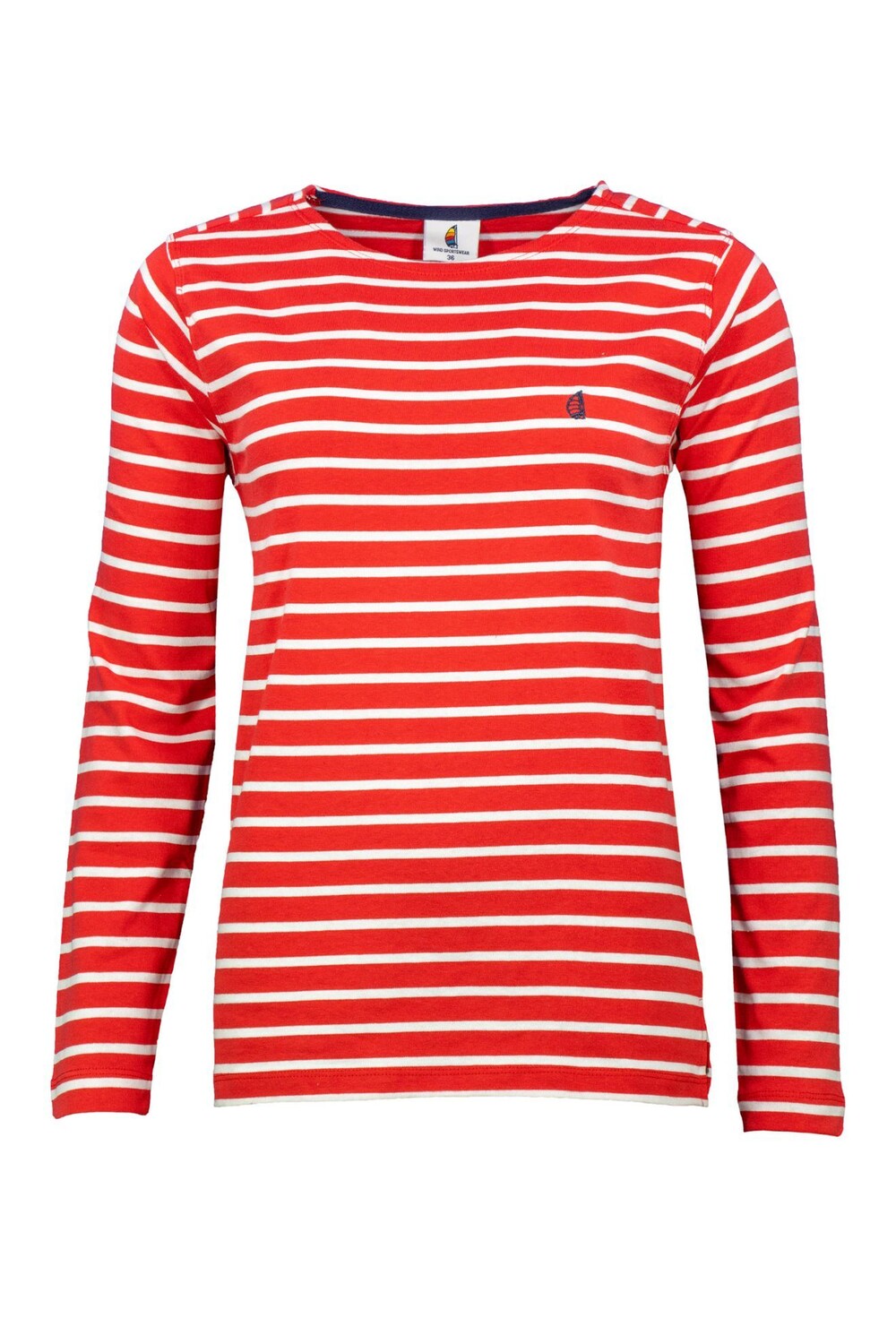 

Рубашка Wind Sportswear Langarm T Shirt gestreift, красный