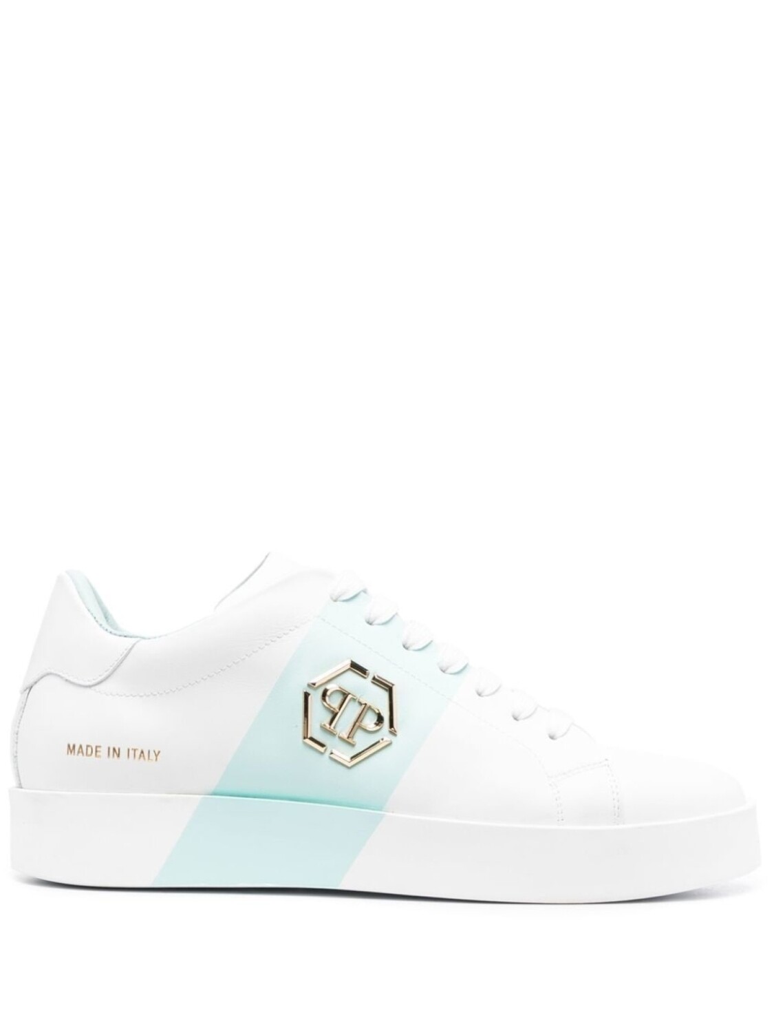 

Philipp Plein кеды Hexagon, белый