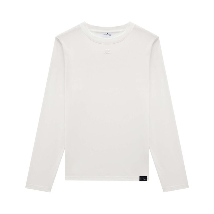 

Футболка Courrèges Long-Sleeve AC 'Heritage White', белый