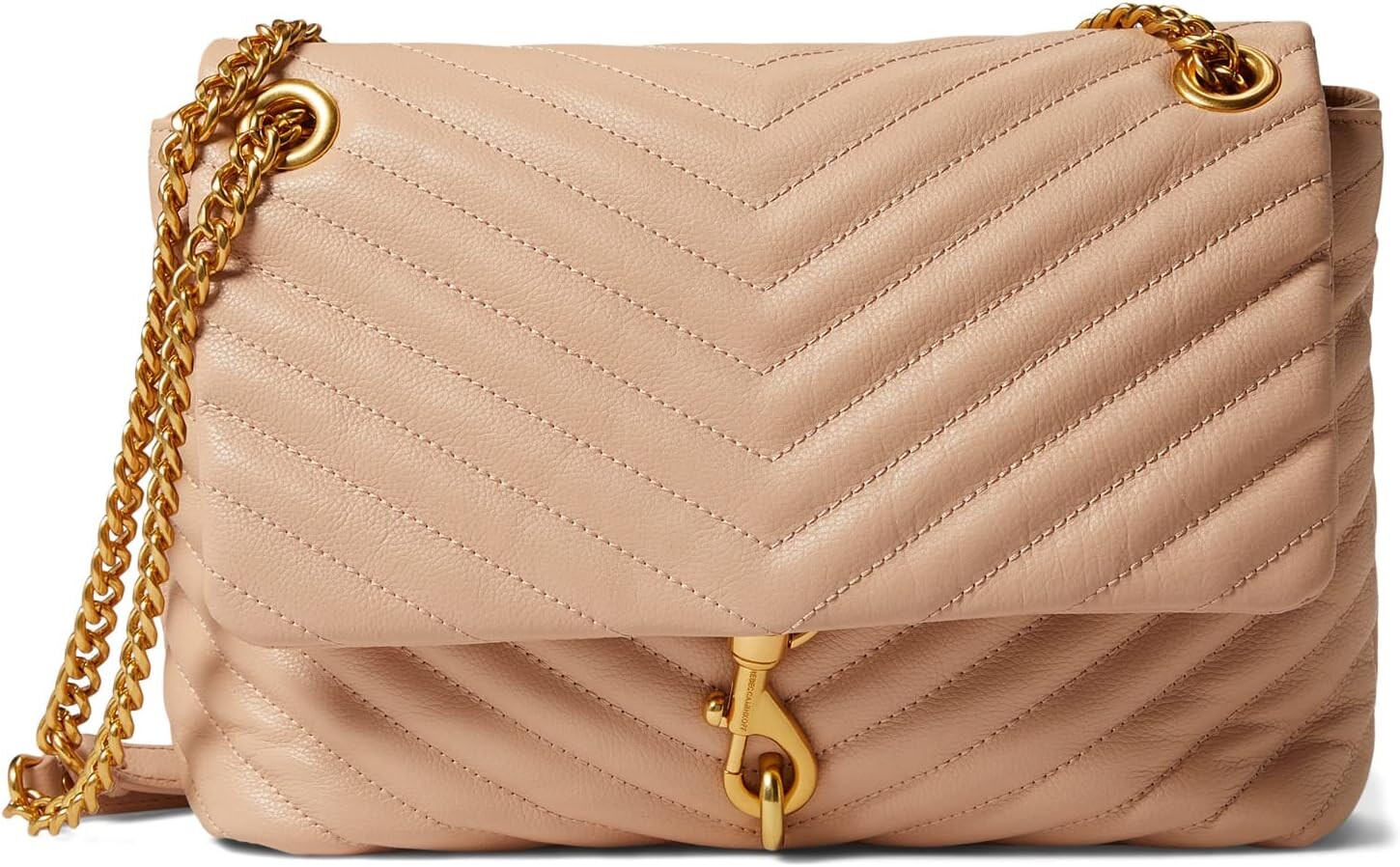 

Сумка Edie Flap Shoulder Rebecca Minkoff, цвет Nude