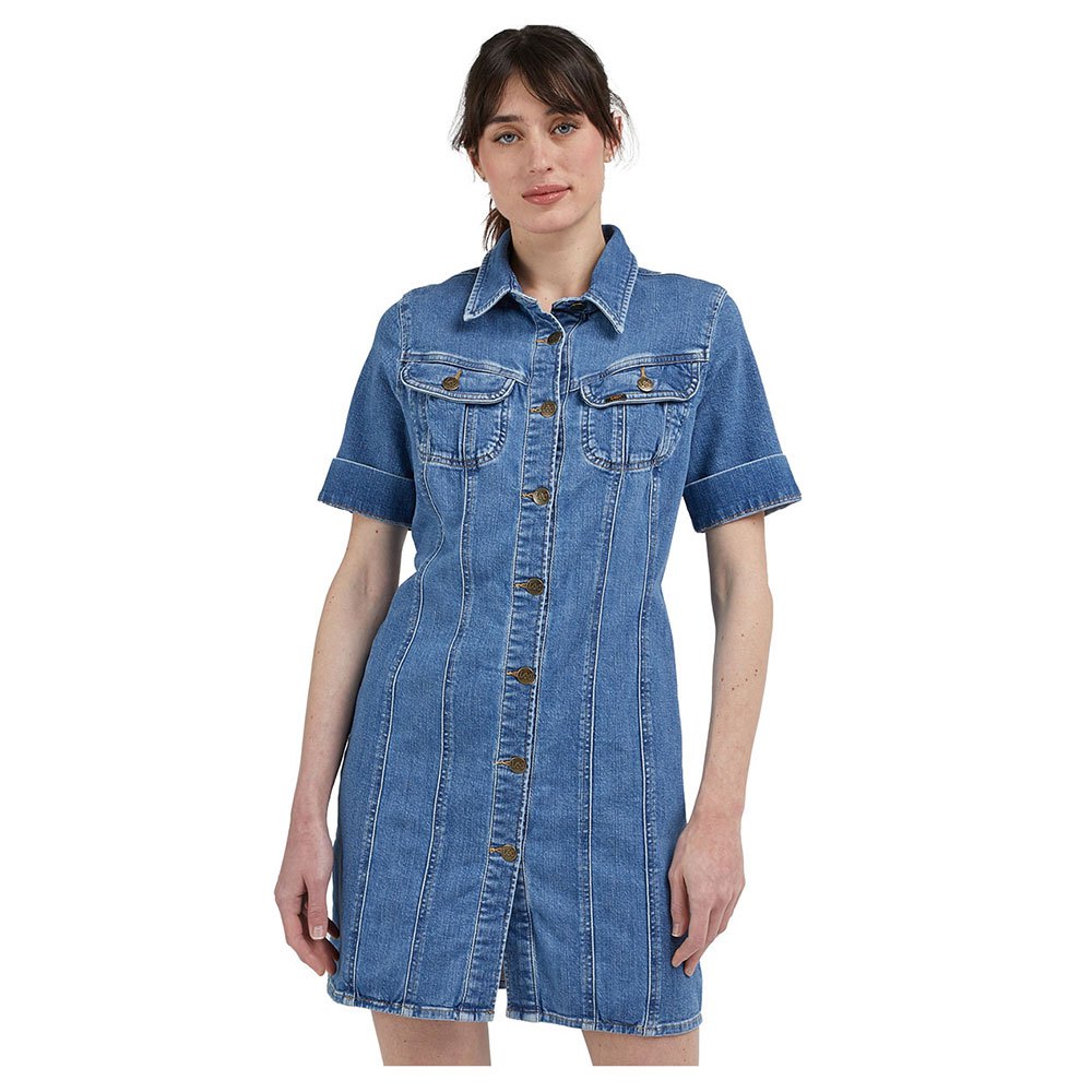 

Платье миди Lee Rider Dress Short Sleeve, синий