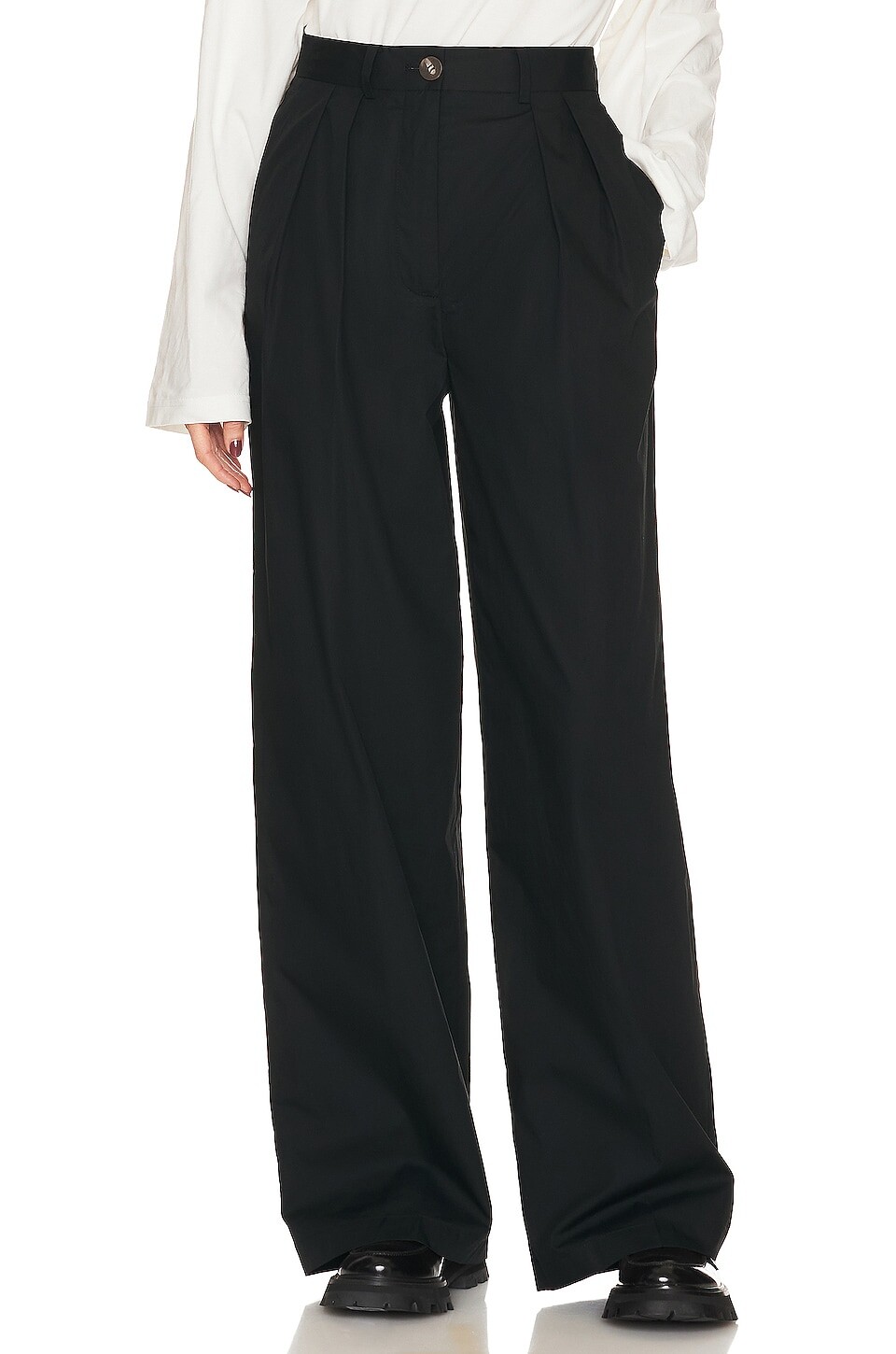 

Брюки Helsa Cotton Poplin Trouser, черный