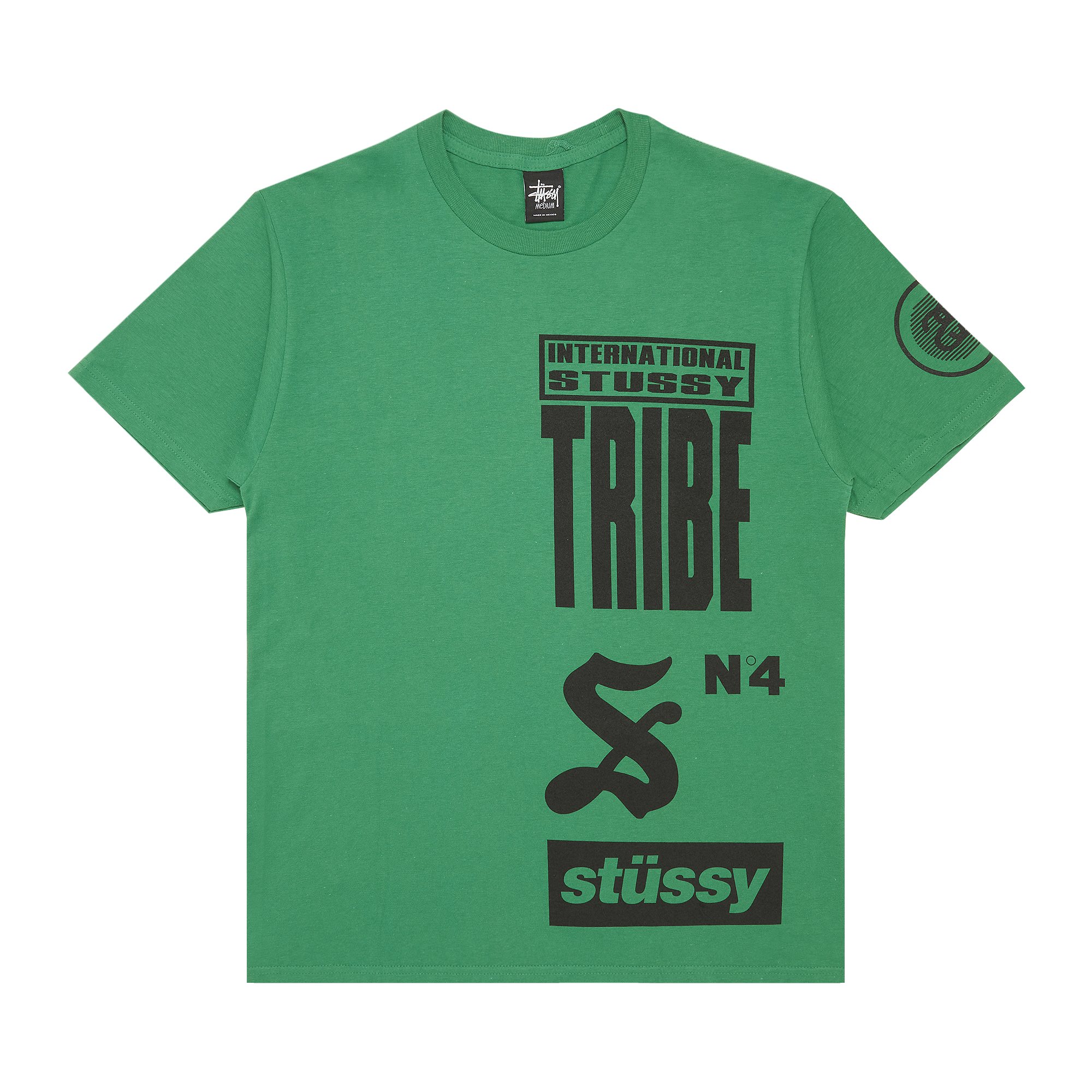 

Футболка Stussy Tribe Stack, цвет Новый зеленый