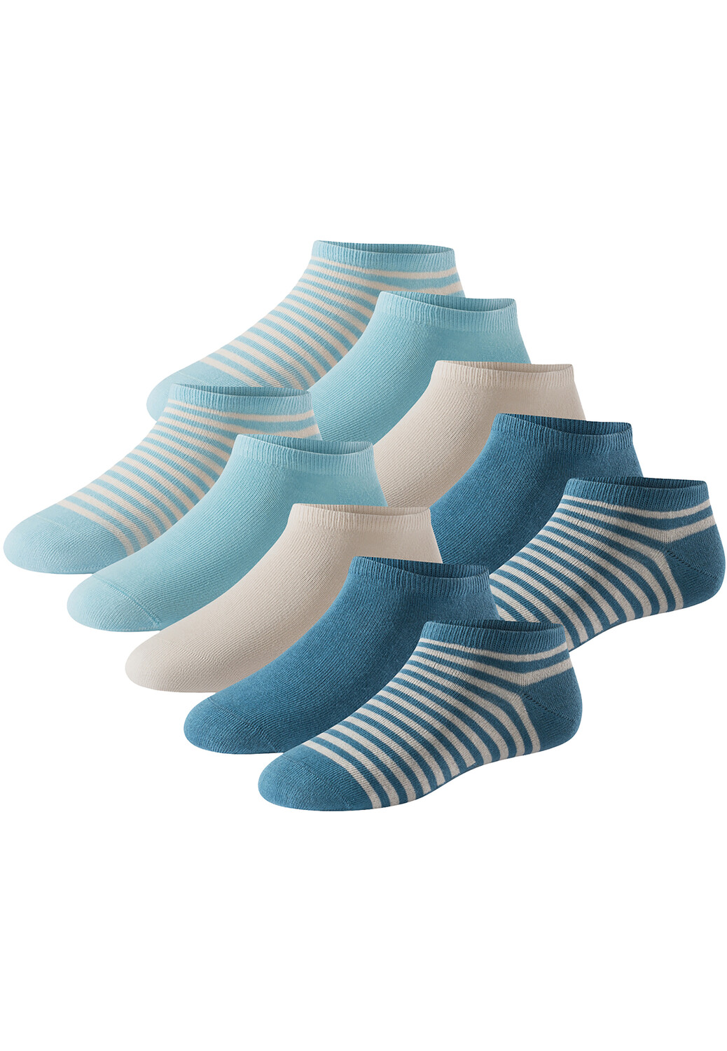 

Носки Schiesser Sneaker Damensneaker, цвет sand, blau