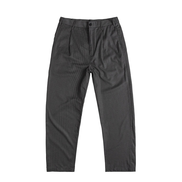 

Брюки Stripe Volume Pleated Trouser Stussy, серый