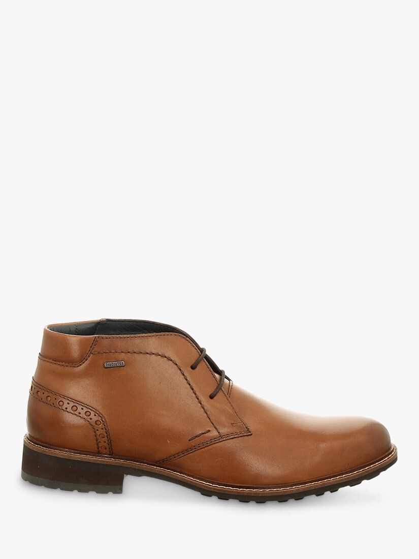 

Josef Seibel Jasper 51 Водонепроницаемые кожаные ботинки чукка, коричневые, Коричневый