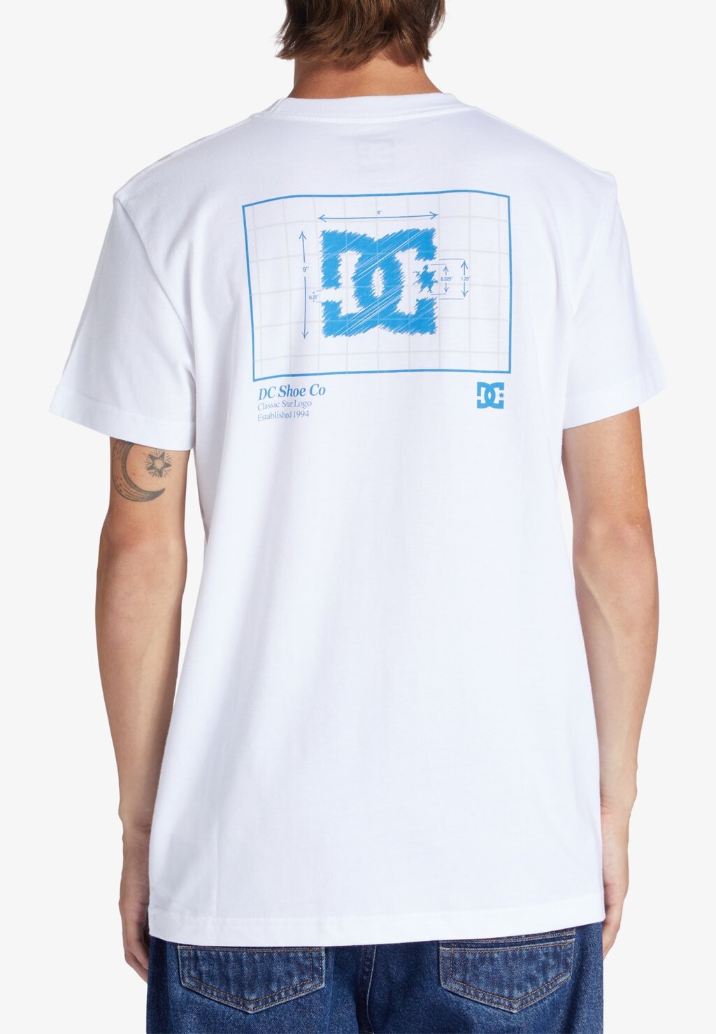 

Футболка с принтом BLUEPRINT FÜR DC Shoes, белый