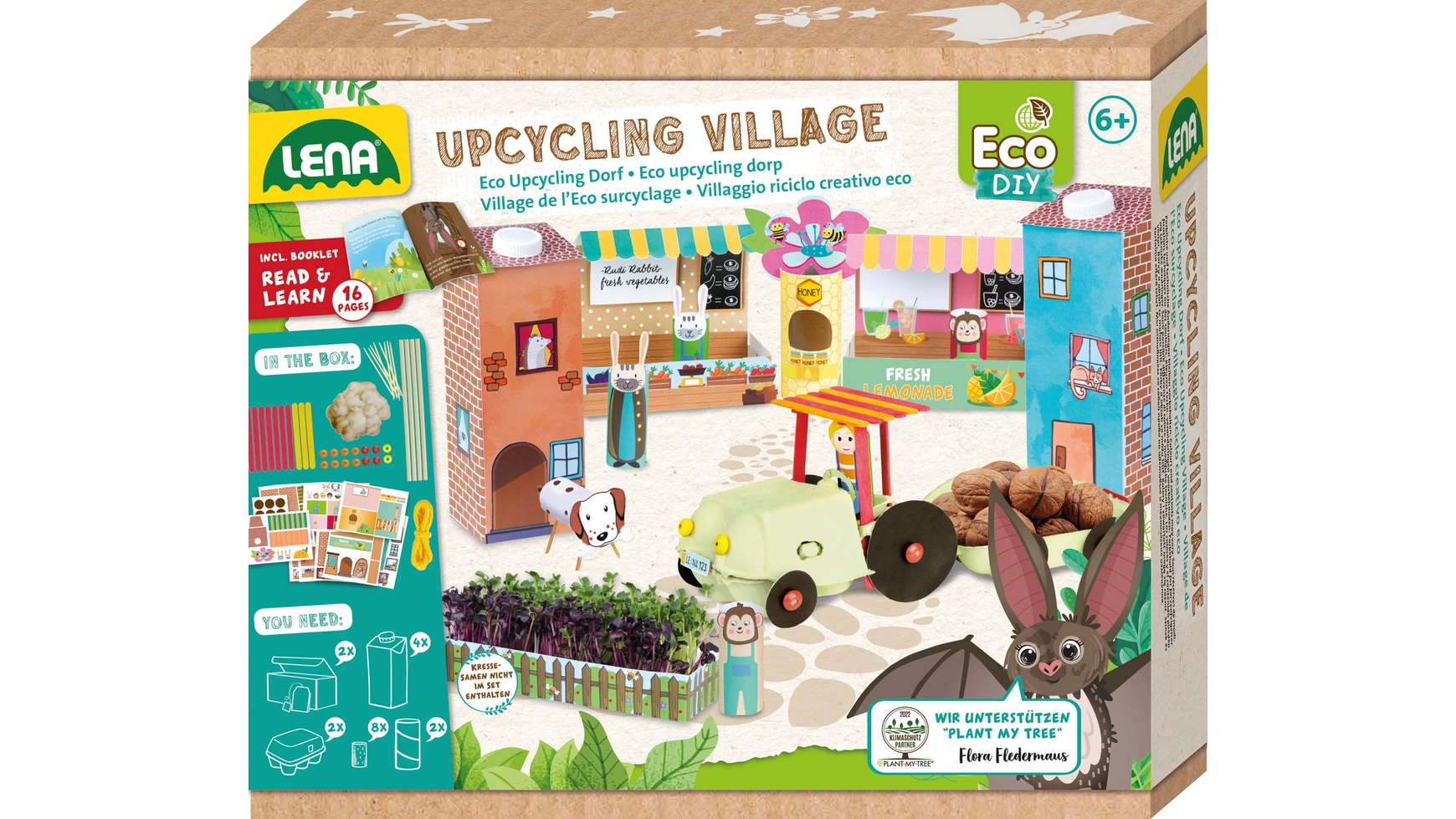 

Eco upcycling village, складной ящик Lena