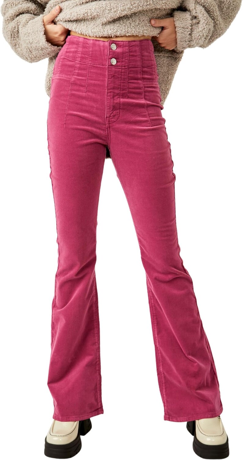 

Джинсы Jayde Cord Flare Free People, цвет Baton Rouge