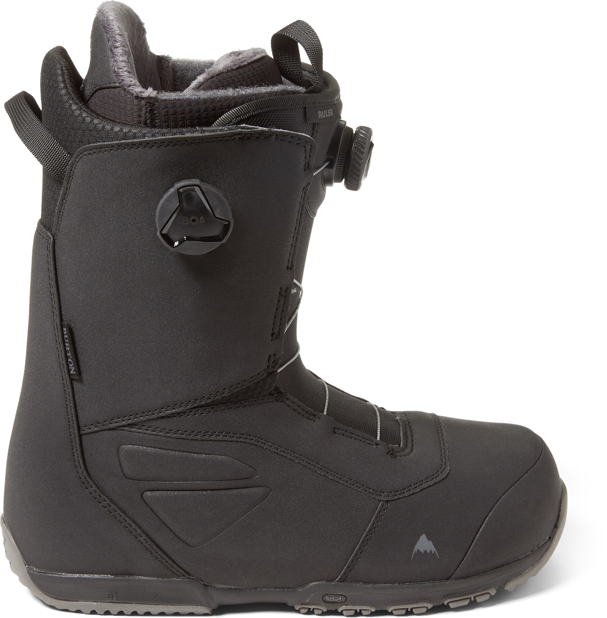 Сноубордические ботинки Ruler Boa - Мужские - 2023/2024 Burton, черный