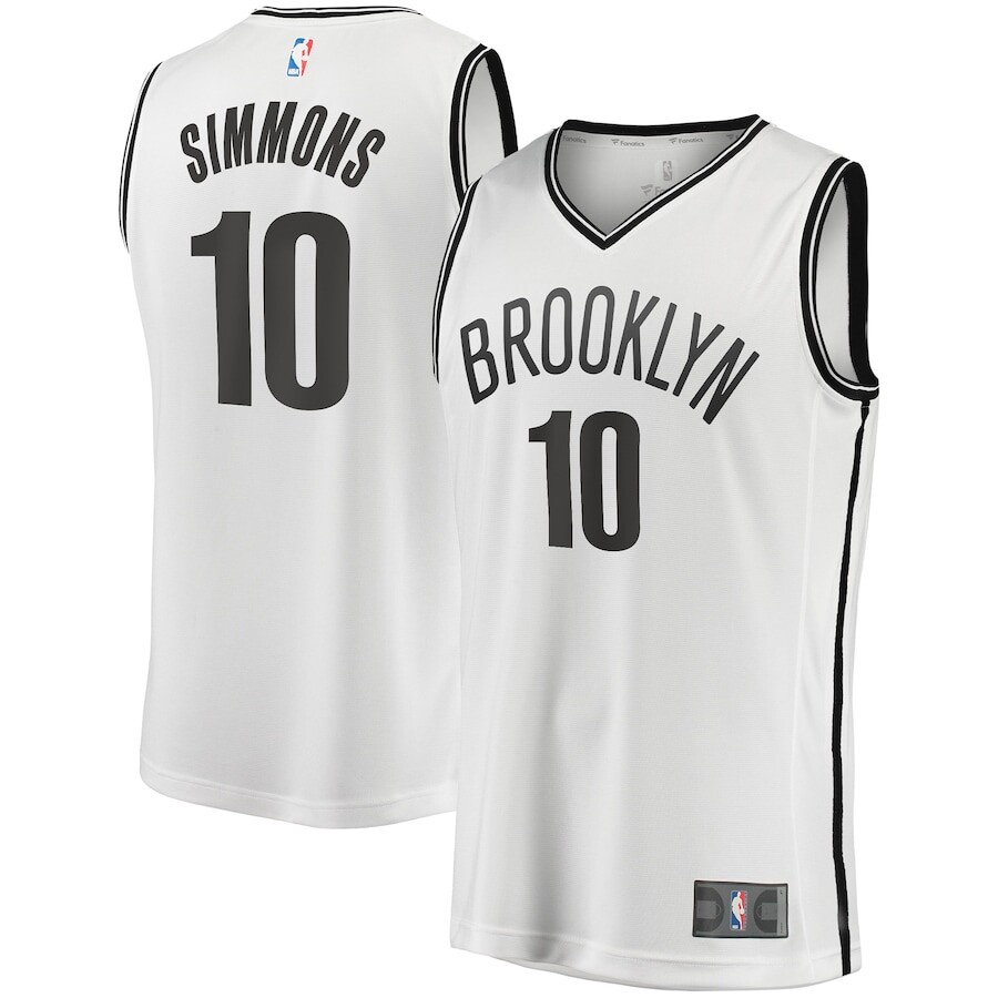 

Джерси Fanatics Branded Brooklyn Nets, белый