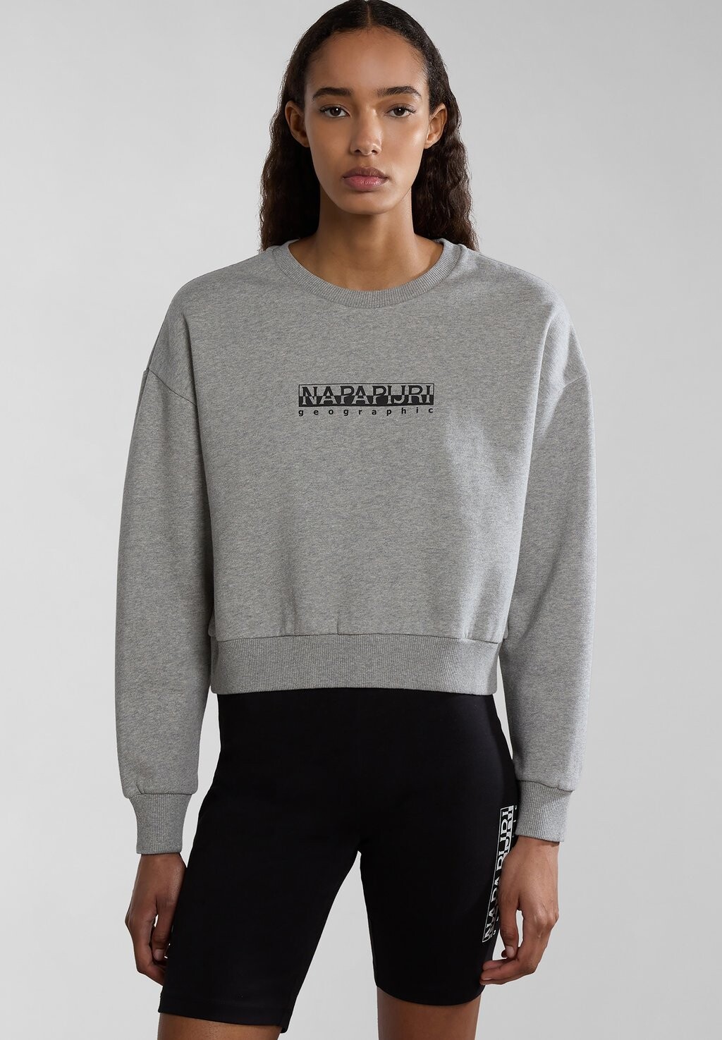 

Толстовка Napapijri, цвет Mottled Grey
