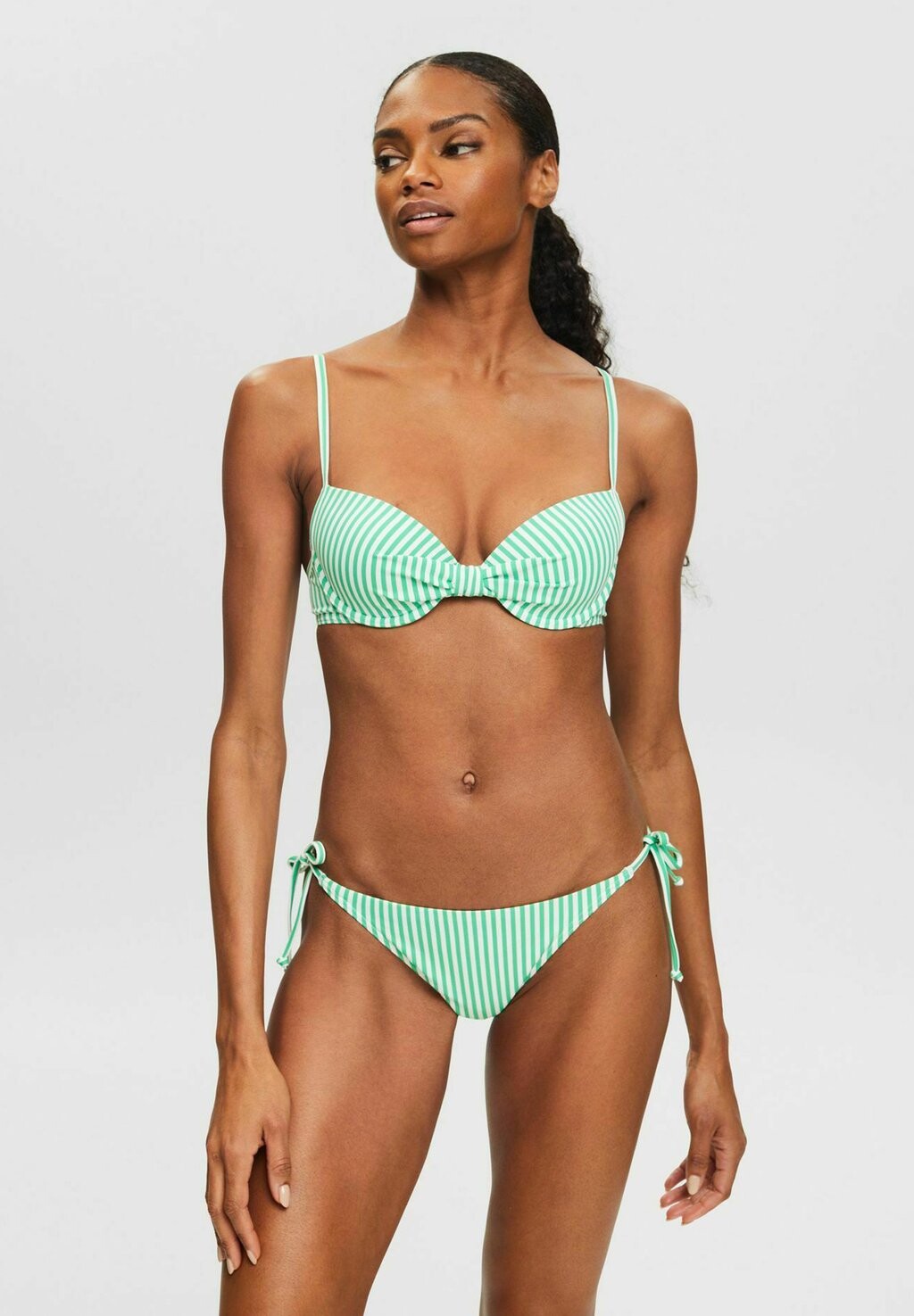 

Верх бикини IM STREIFENLOOK Esprit, цвет green
