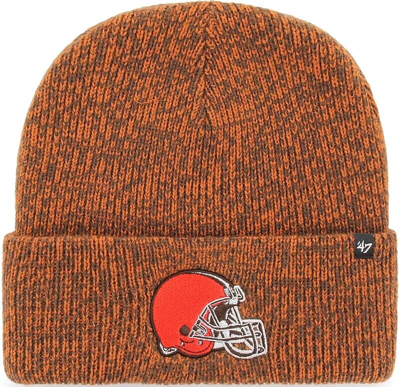 

Мужская коричневая вязаная шапка с манжетами '47 Cleveland Browns Brainfreeze