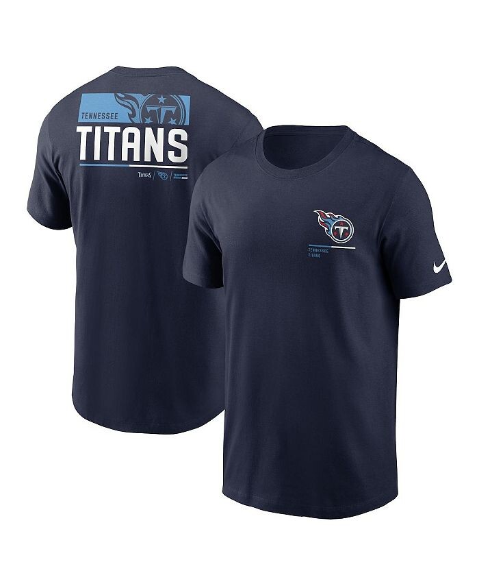 

Мужская темно-синяя футболка Tennessee Titans Team Incline Nike, синий