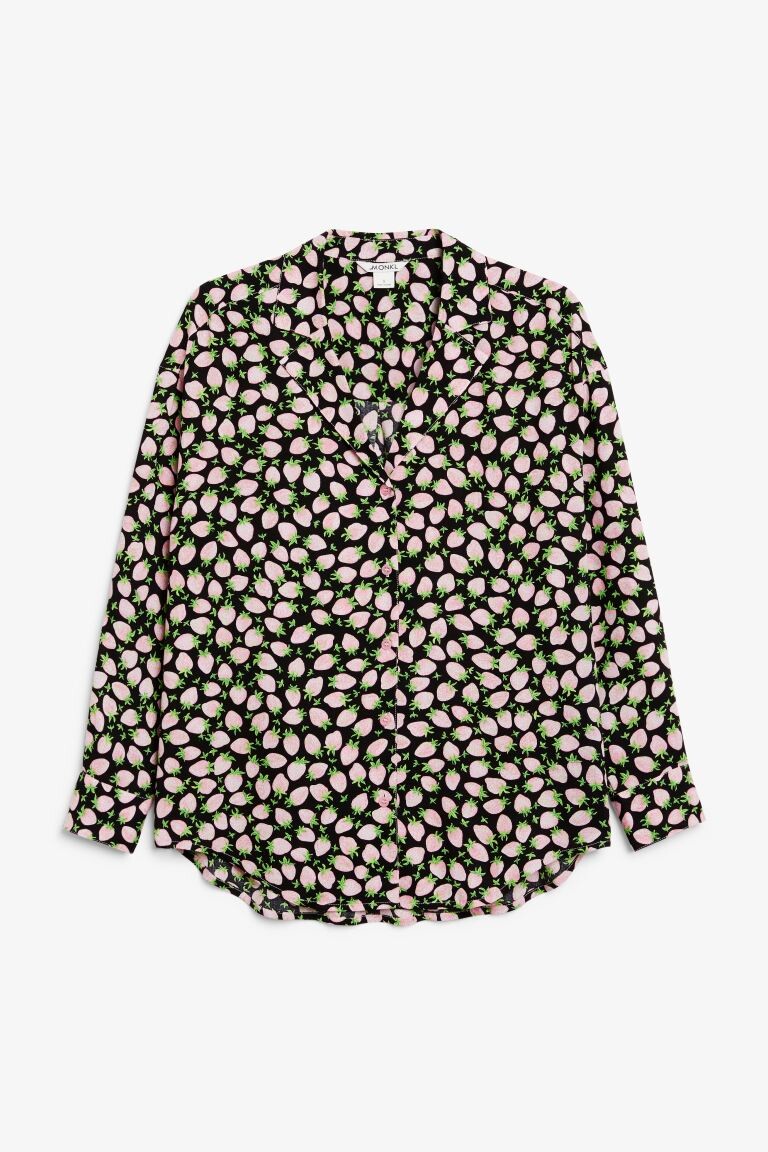 

Свободная светлая рубашка Monki