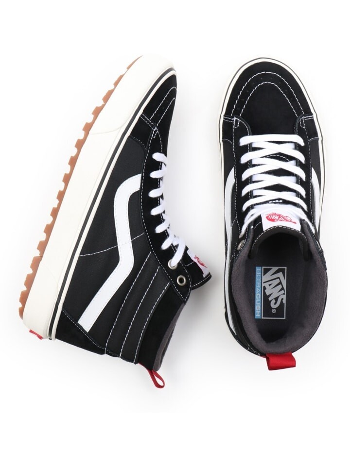 

Кроссовки на шнуровке Vans, черный