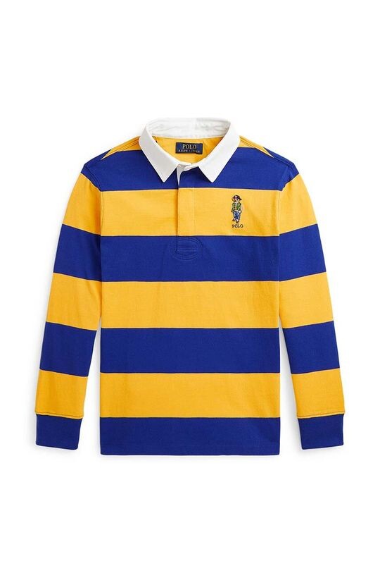 

Детская хлопковая толстовка Polo Ralph Lauren, желтый