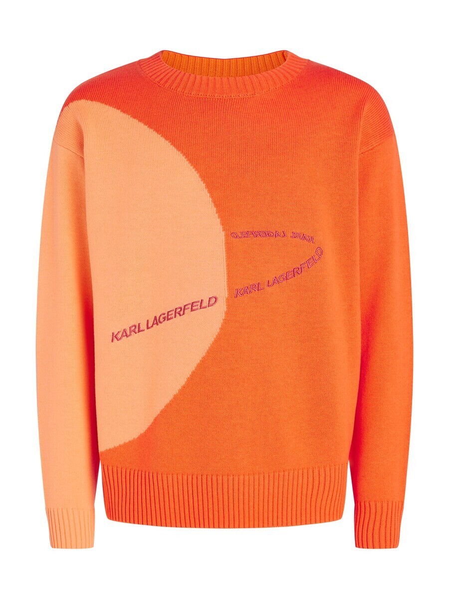 

Толстовка Karl Lagerfeld, цвет Orange/Light orange