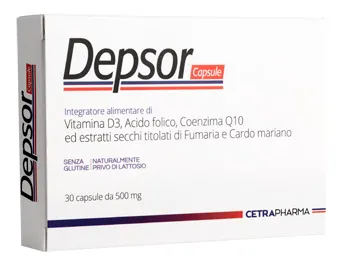 

Депсор 30 капсул 500 мг Cetra Pharma