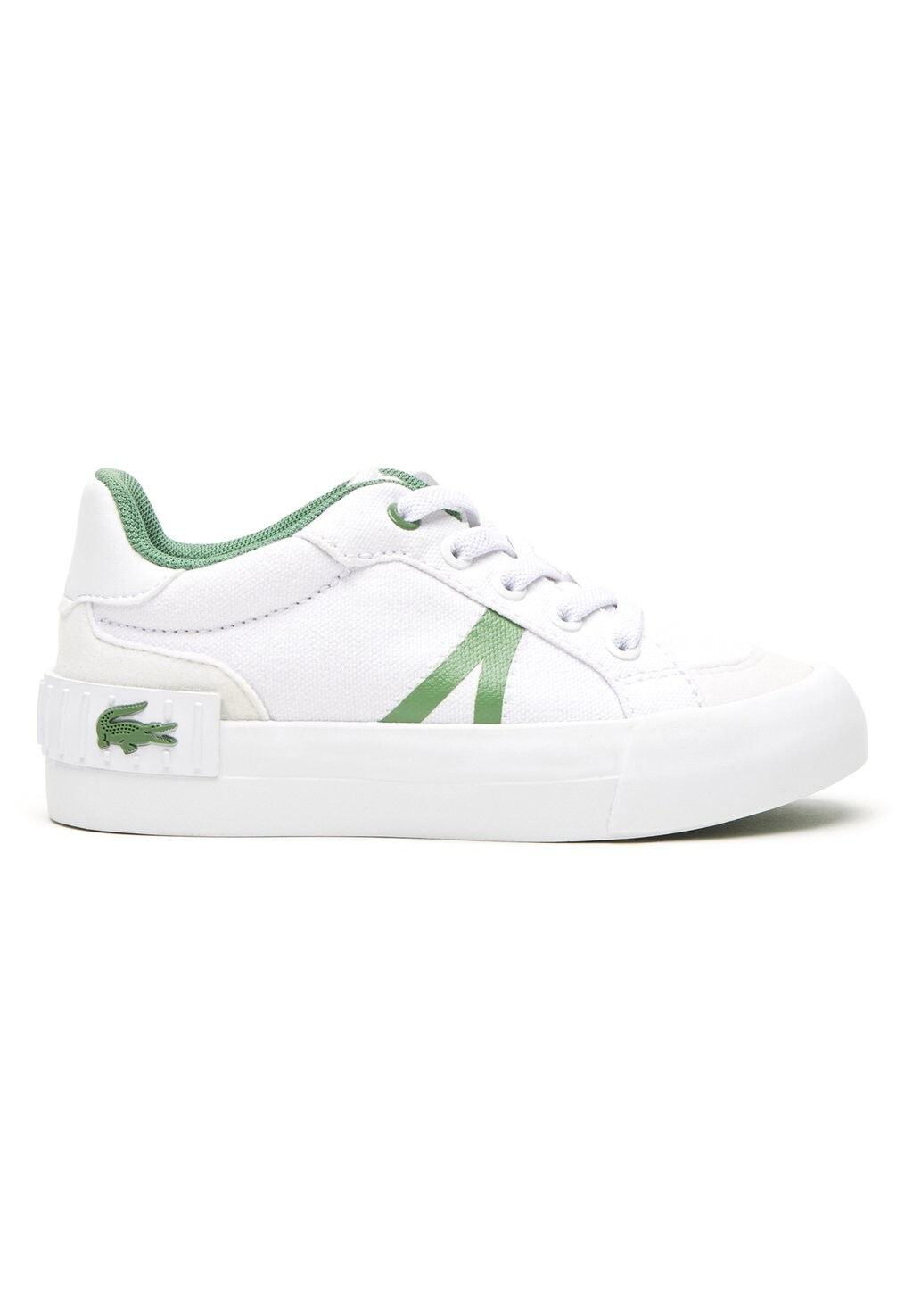 

Низкие кроссовки L004 123 1 CUI Lacoste, цвет wht/grn
