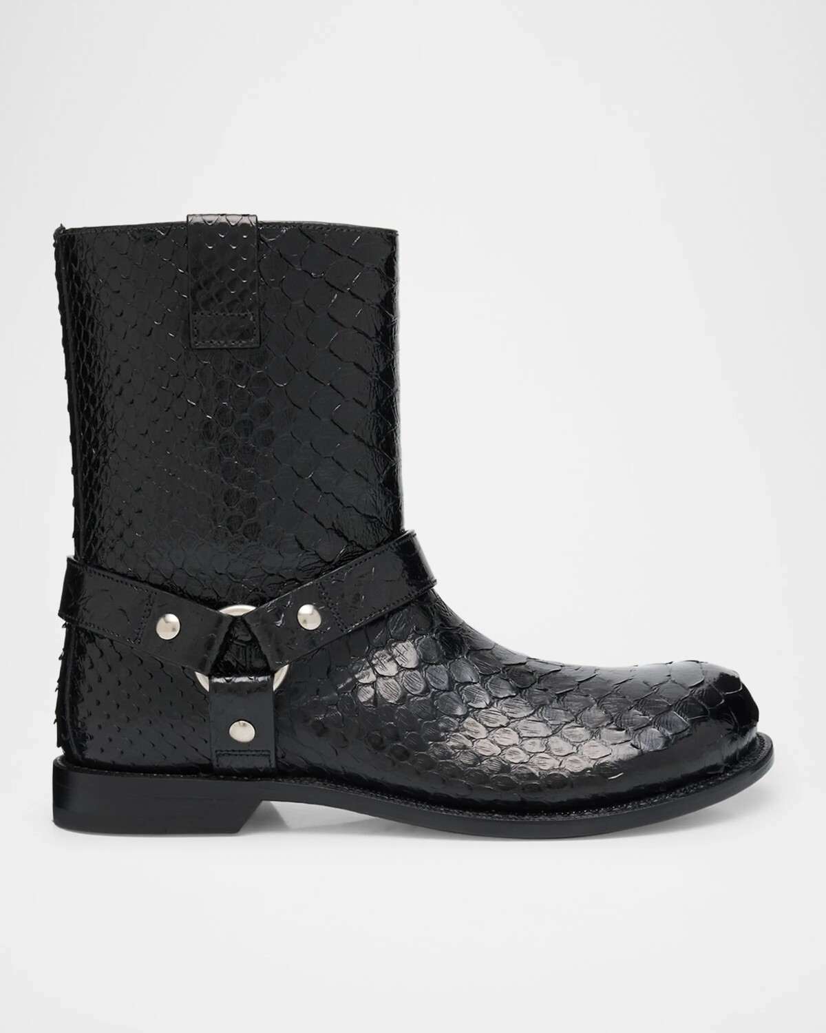 

Байкерские ботильоны Campo Python Harness Loewe, черный
