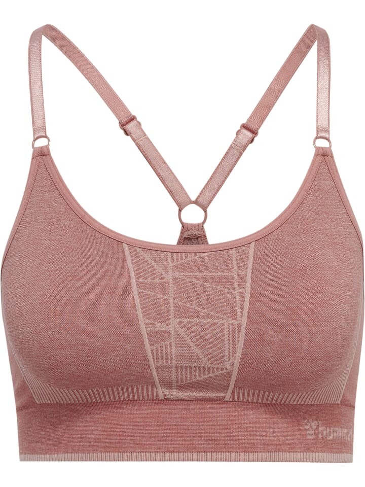 

Топ Hummel Sports Hmlmt Yoga Damen, цвет withered rose/rose tan melange