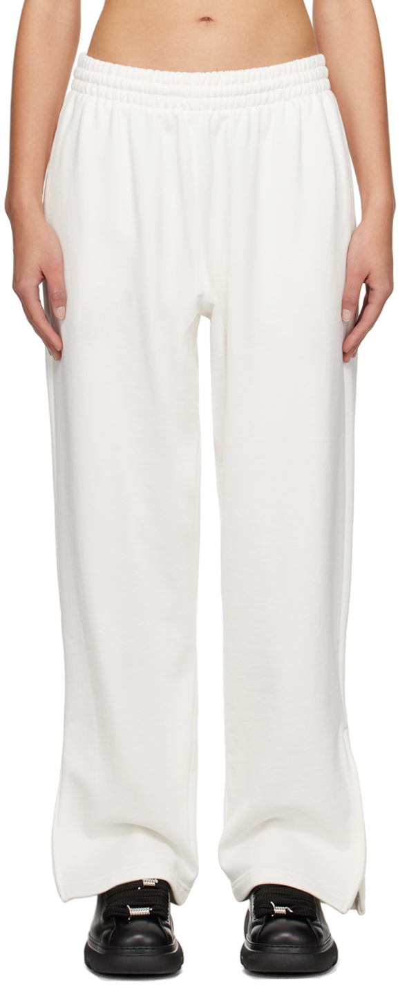 Кремового цвета Hailey Bieber Edition HB Спортивные брюки Wardrobe.Nyc