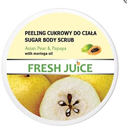 

Сахарный скраб для тела Азиатская груша и папайя 225мл, Fresh Juice