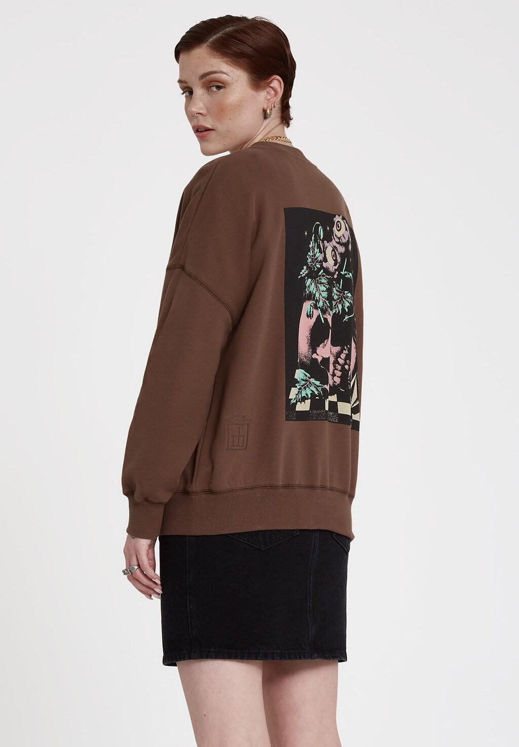 

Толстовка Volcom, коричневый