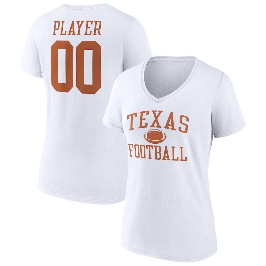 

Футболка с коротким рукавом Fanatics Branded Texas Longhorns, белый