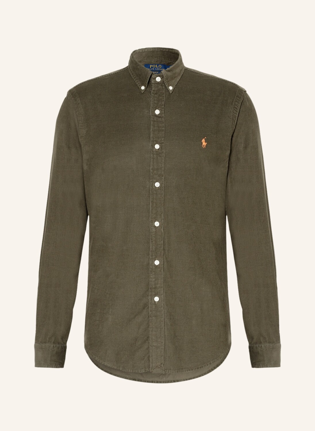 

Рубашка POLO RALPH LAUREN Slim Fit, хаки