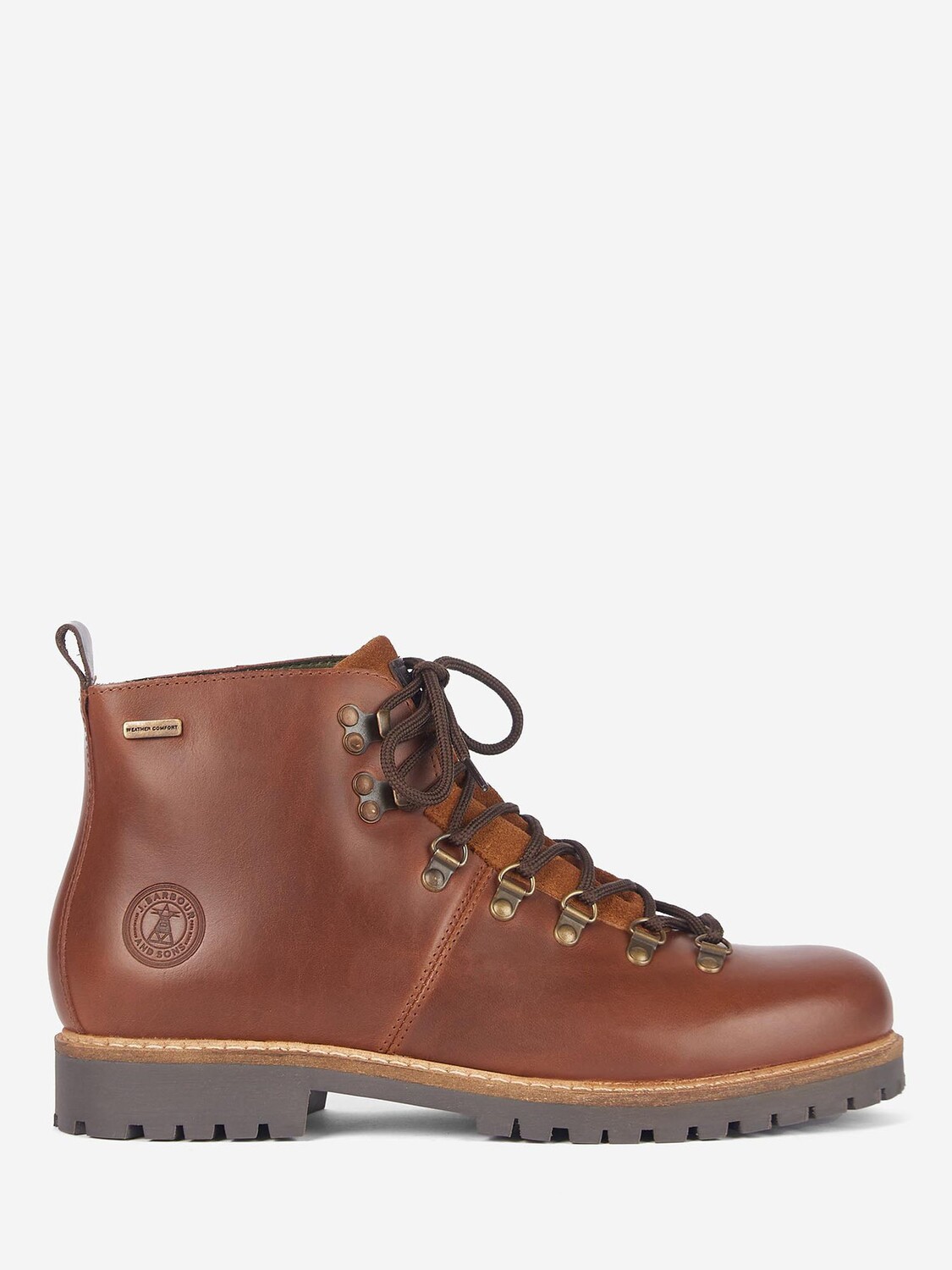 

Ботинки Wainright на шнуровке Barbour, каштан