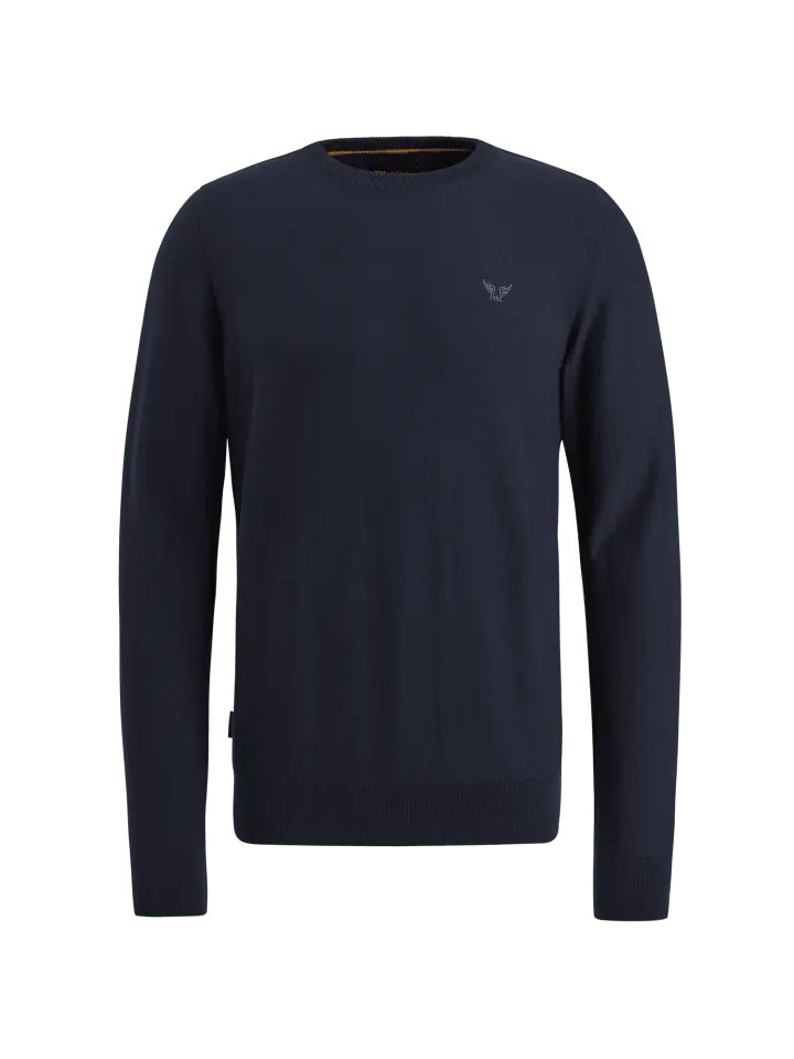 

Пуловер PME Legend R NECK COTTON KNIT, синий