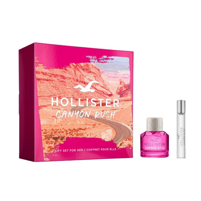 

Туалетная вода унисекс Canyon Rush Her Estuche EDP Hollister, EDP 50 ml + Mini 15 ml