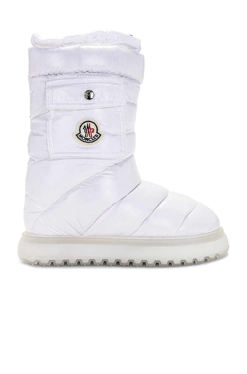 

Ботинки Moncler Gaia Pocket Mid Snow, белый
