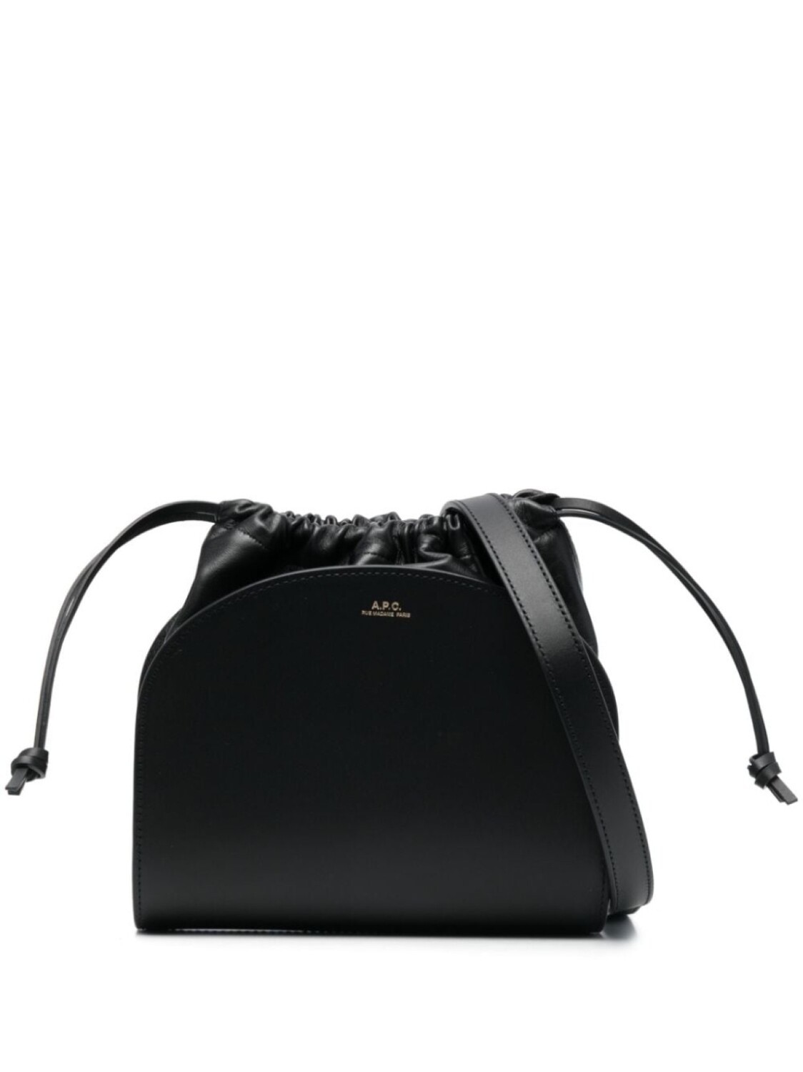 

A.P.C. сумка через плечо Demi Lune Pochon, черный