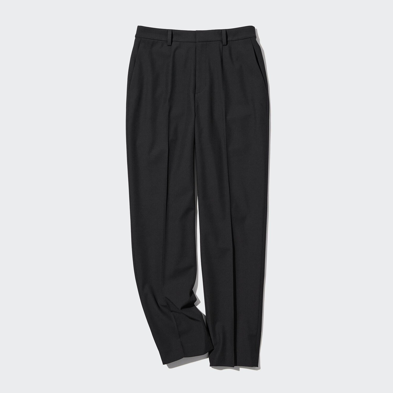 

Умные брюки длиной по щиколотку UNIQLO, черный
