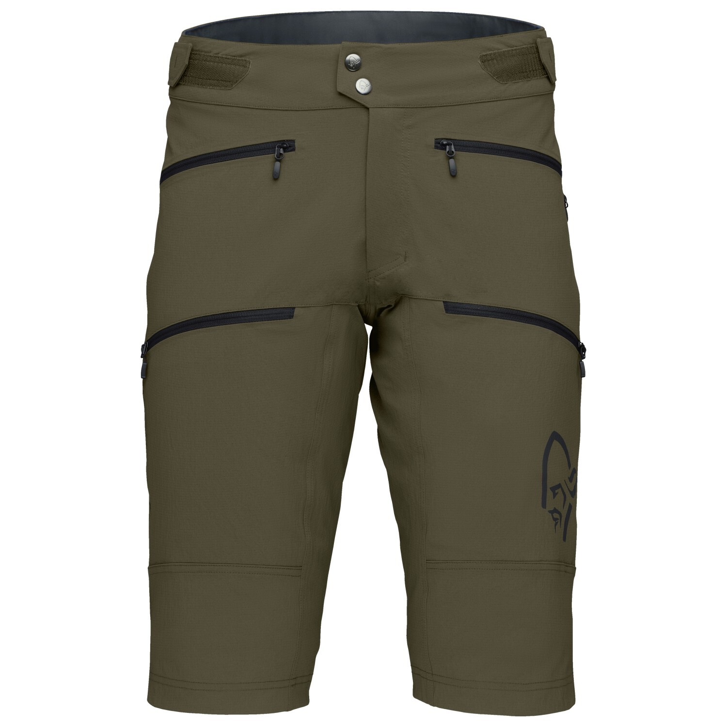 

Велосипедные шорты Norrøna Fjørå Flex1 Heavy Duty Shorts, цвет Olive Night