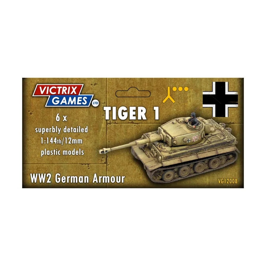 

Тигр I, Historical Miniatures - WWII - Axis (Victrix) (12mm)