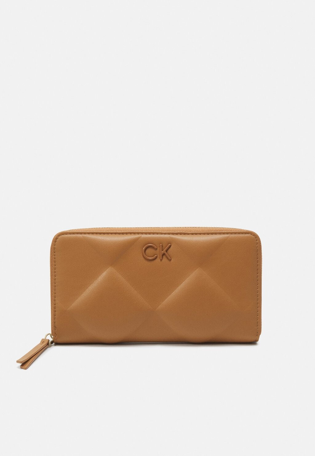 

Кошелек LOCK QUILT WALLET Calvin Klein, цвет brown sugar